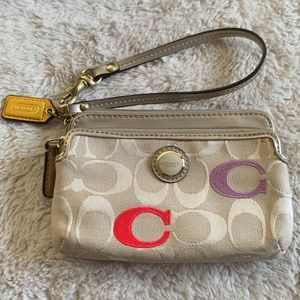 Coach Wristlet